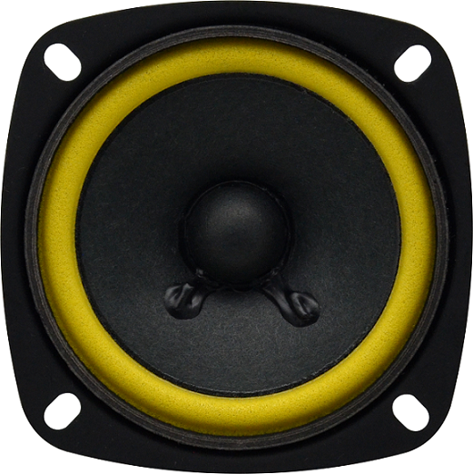 3英寸73mm方形全频多媒体扬声器6W 80hm